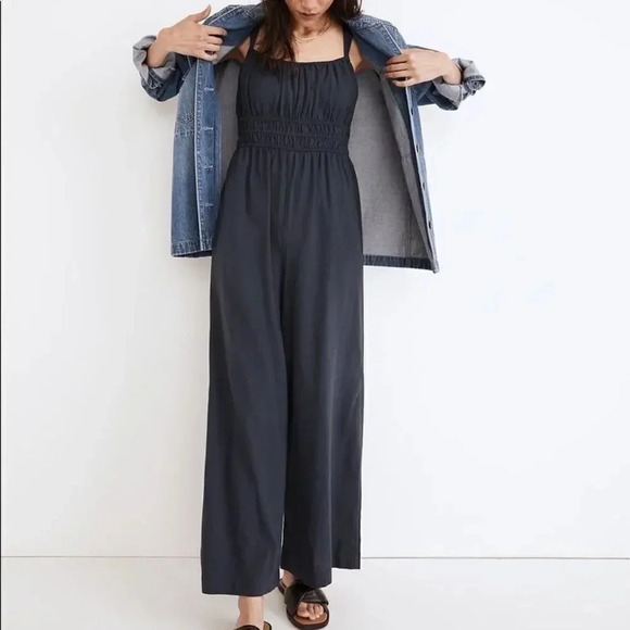 Madewell
Linen Blend Sophie Tank WideLeg Jumpsuit - Picture 1 of 8